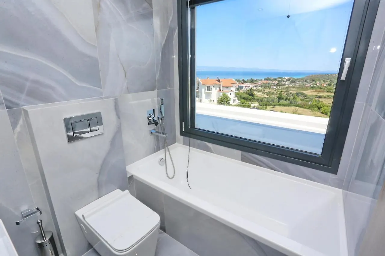 Villas Les Blancs 2 - Private Pool, 5 Bdrms, Panoramic View Hanioti 0*,  Greece