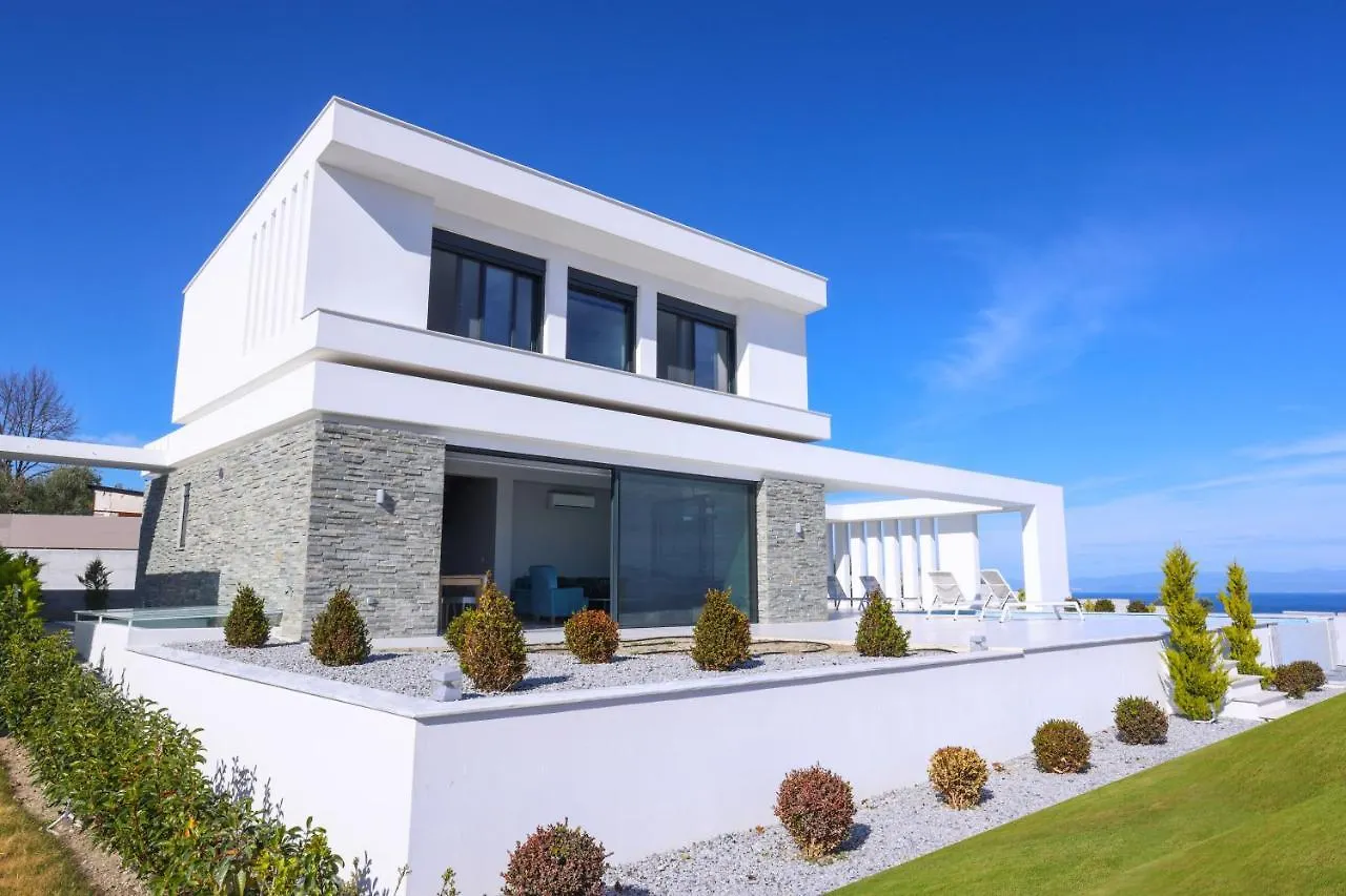 Villas Les Blancs 2 - Private Pool, 5 Bdrms, Panoramic View Hanioti 0*,
