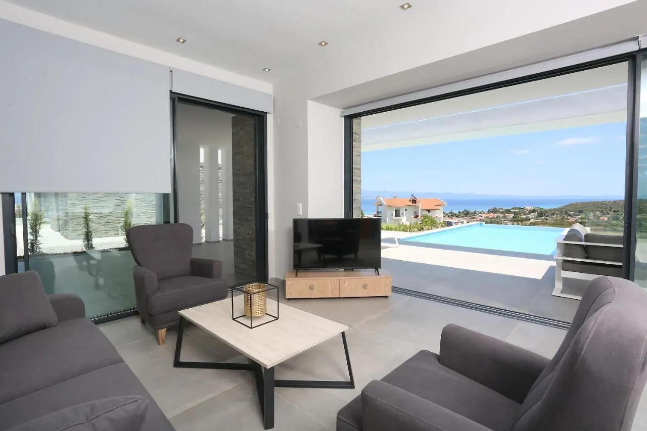 Villas Les Blancs 2 - Private Pool, 5 Bdrms, Panoramic View Chaniotis