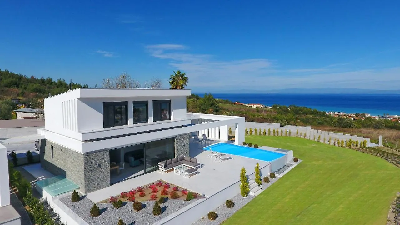 Villas Les Blancs 2 - Private Pool, 5 Bdrms, Panoramic View Chaniotis