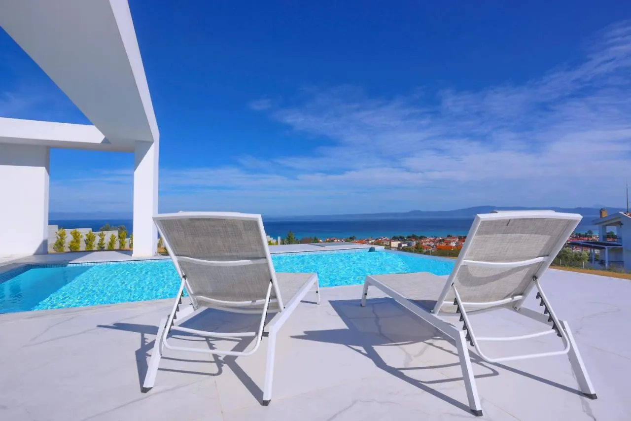 Villas Les Blancs 2 - Private Pool, 5 Bdrms, Panoramic View Chaniotis Grèce
